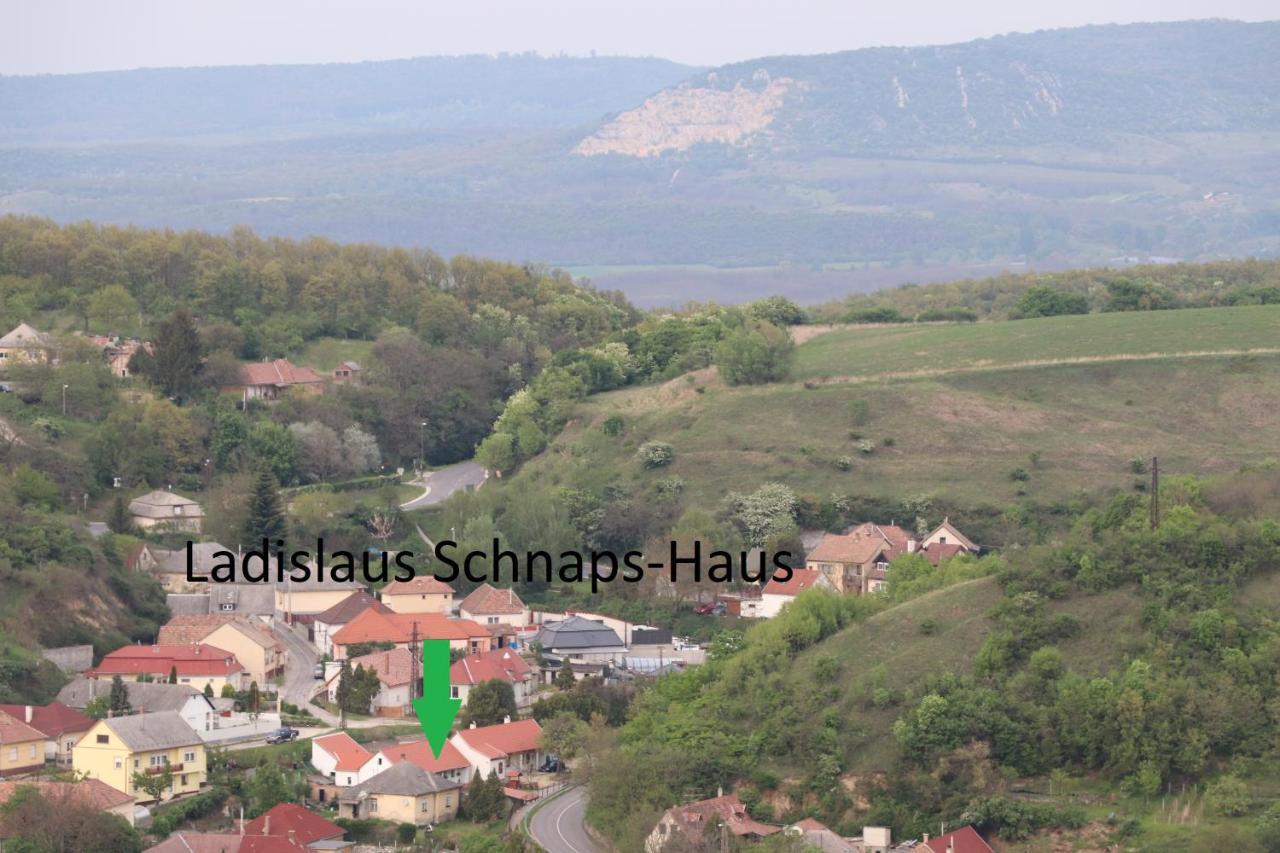 Ladislaus Schnaps-Haus Falusi Vendeghaz Csolnok Exterior foto